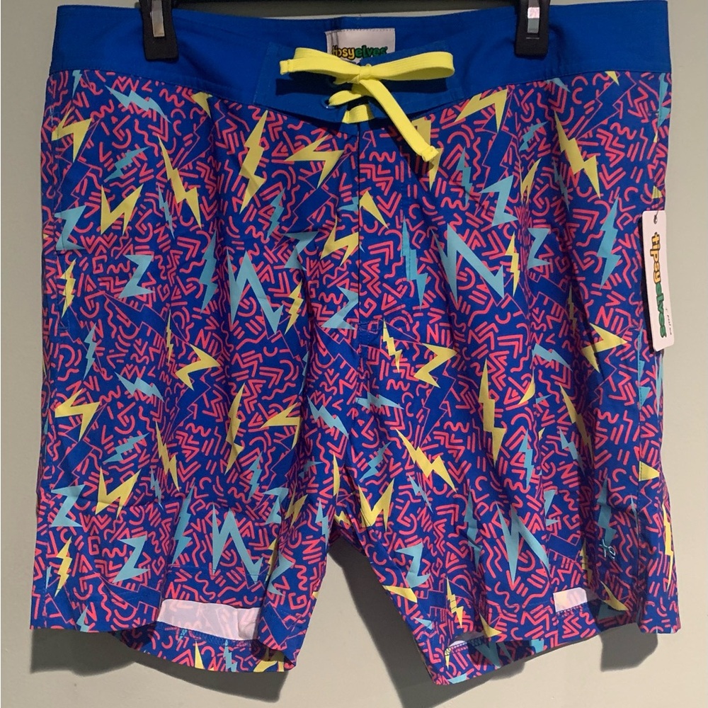 Tipsy Elves Grease Lightning Board Shorts